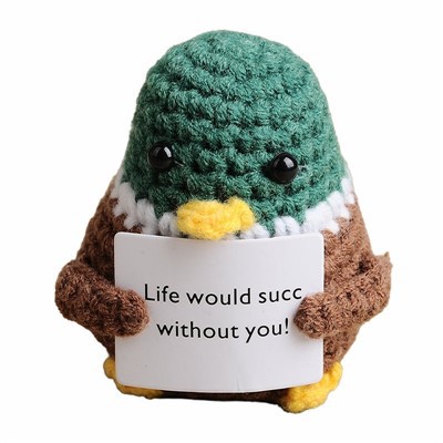 Peluix d'ànec de ganxet